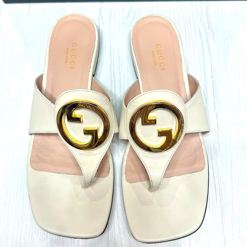 Authentic GUCCI interlocking GG sandals